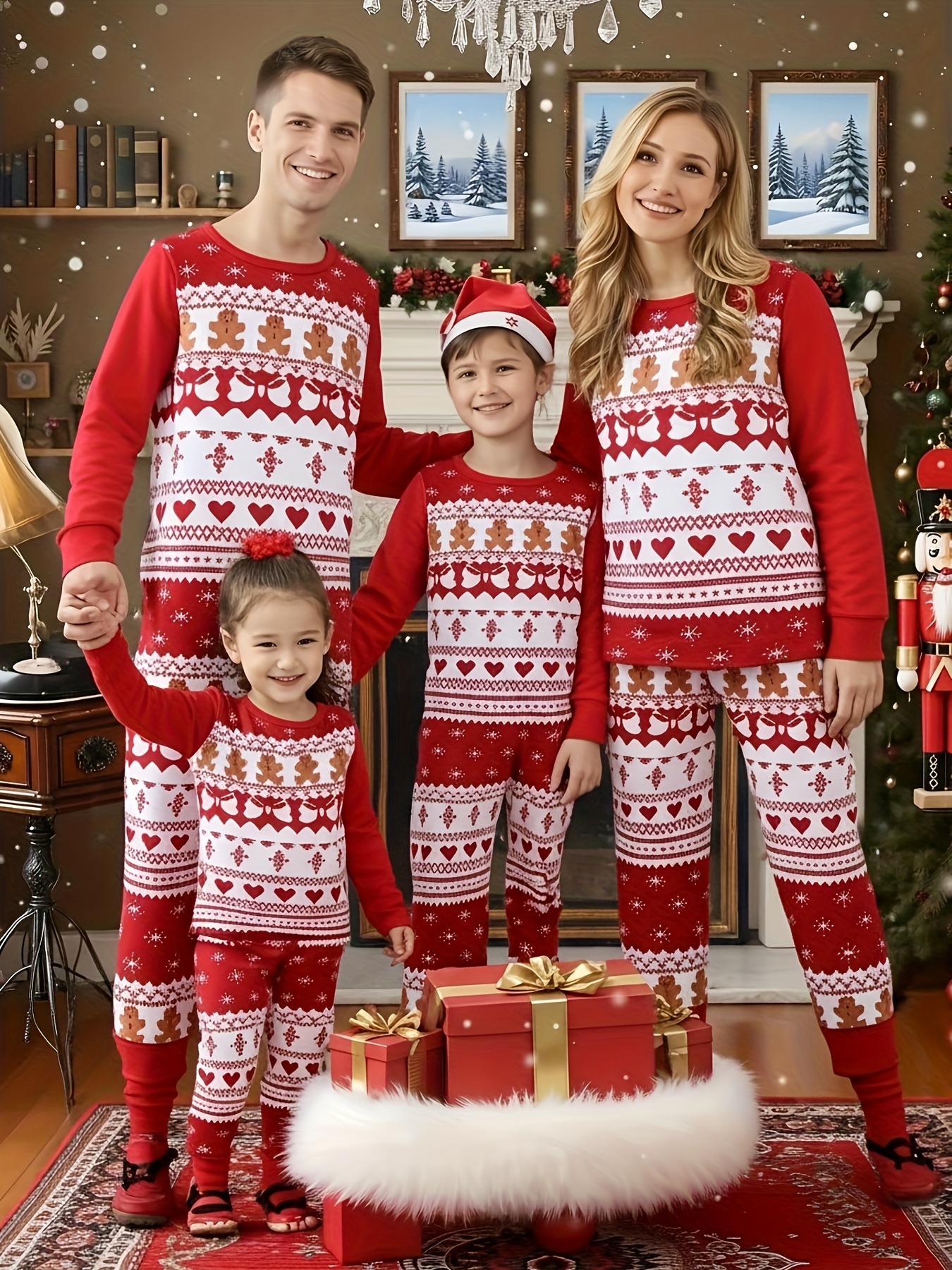 weihnachtsoutfits für die familie - Temu Österreich, image size:1350x1800
