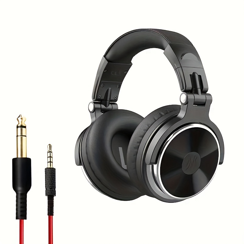 Pro10 Headphones Wired Sound Card Monitor Headphones 3 - Temu