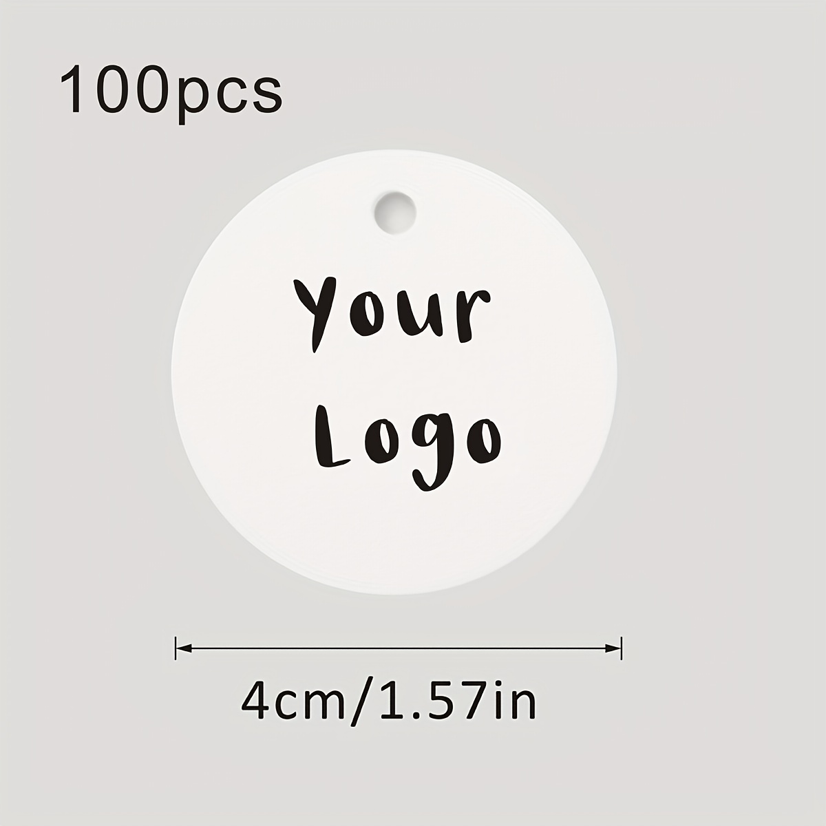 E-shop 100 Stück individuelle runde Anhänger, personalisierte Hochzeitsgeschenke-Etiketten, personalisierte Dankeschön-Geschenkkarten, geeignet für