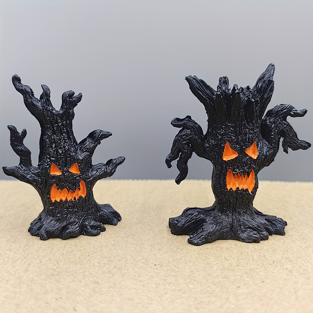 

2pcs Miniature , Halloween , Abs , Decor, , , , & , 3d Miniature Figurines