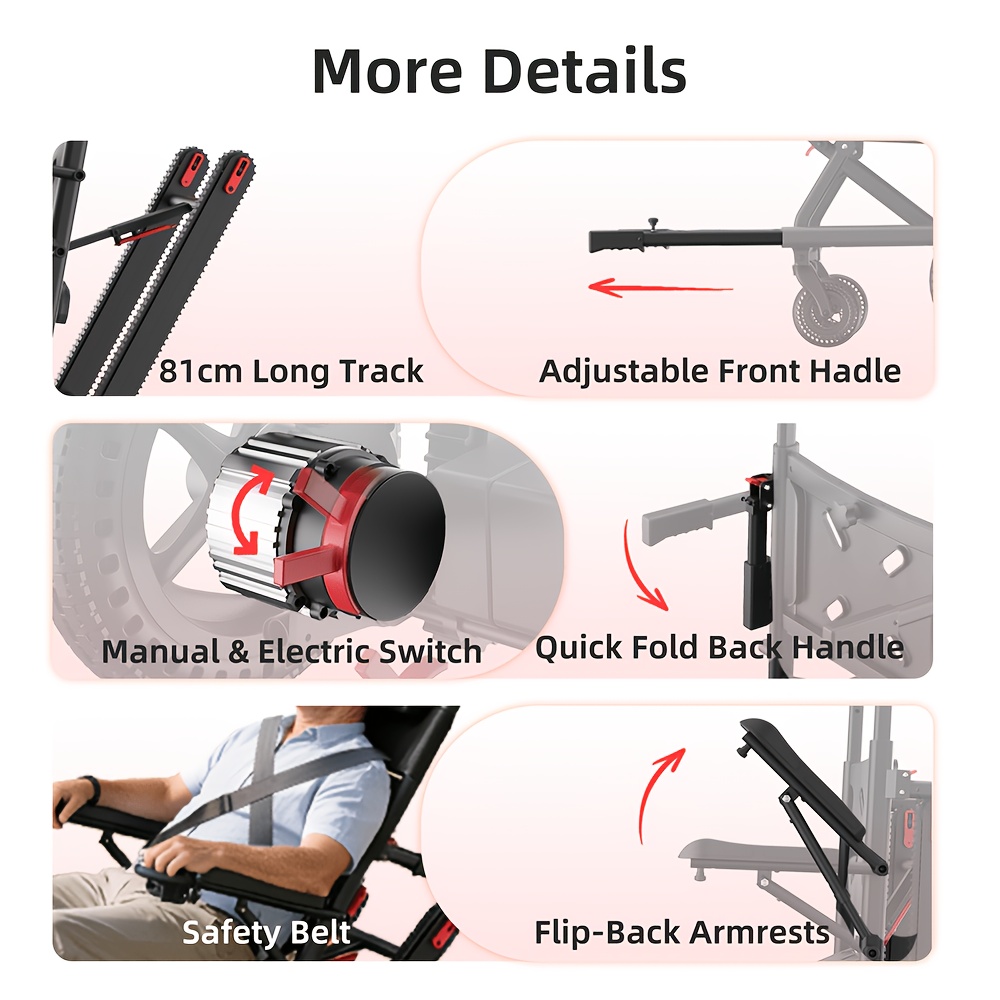 15 miles long   adult intelligent electric wheelchair intelligent controller stair climber lightweight   folding and     put   high power motor strong climbing force anti   device Product details 5