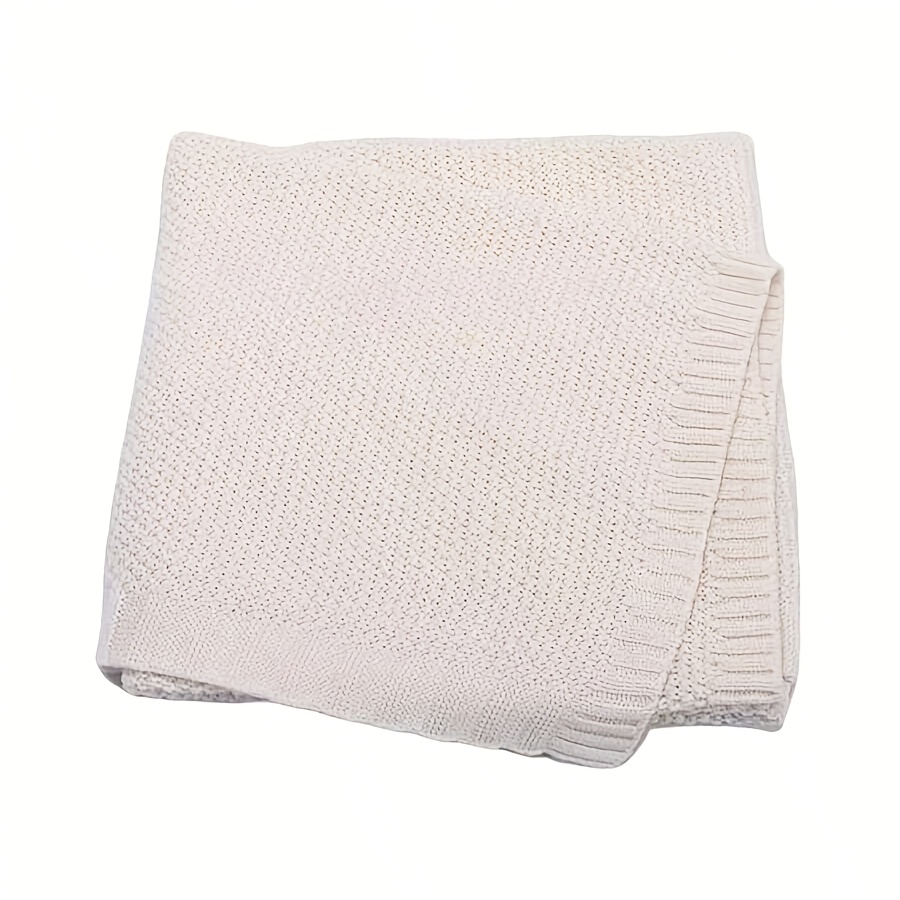 Embroidered Nap Blanket, Versatile All-Season Blanket