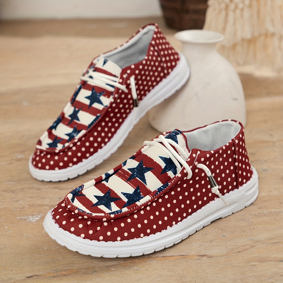 Polka dot hot sale loafers