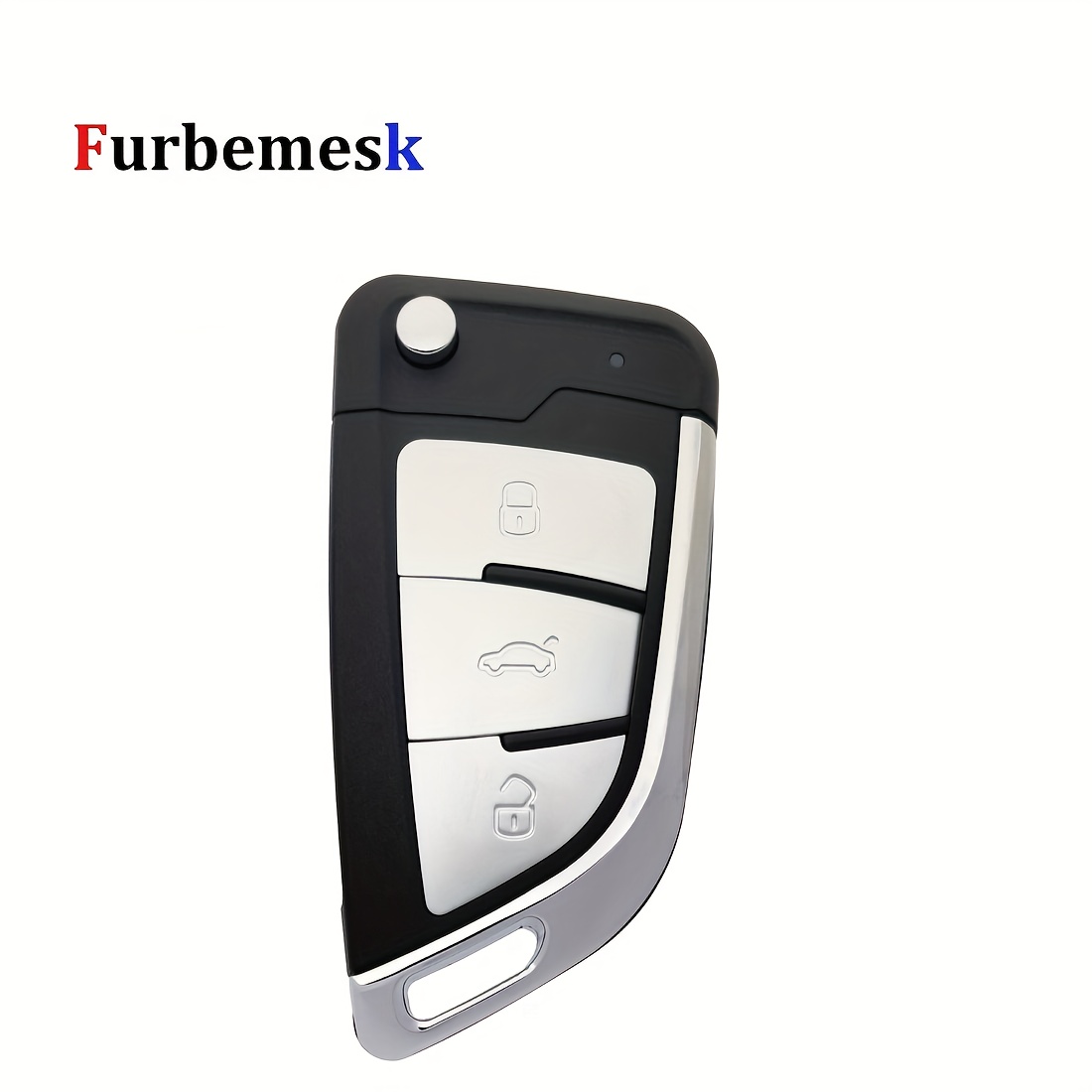 Modified Flip Replacement Keyless Entry Key Fob Cover For (p/n: 5k0 837 202 Ad) Vw Jetta Golf Rabbit Cc 3 Buttons Key Fob Shell