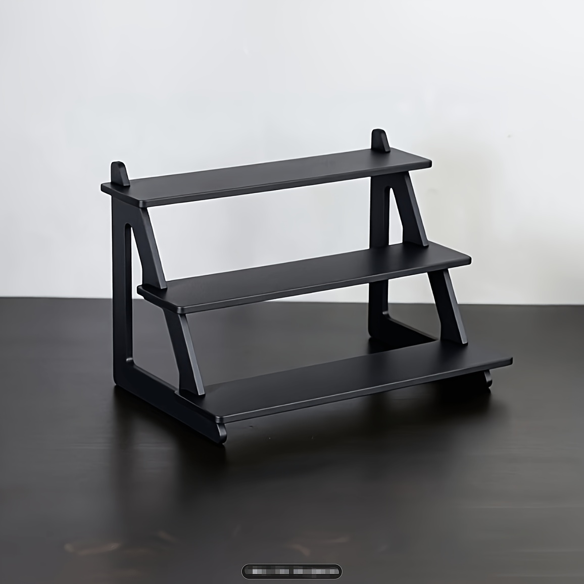 TEMU Espositore da scrivania a tre livelli disponibile in due colori, scaffale a per piccoli oggetti decorativi, oggetti da , statuette, per piccoli