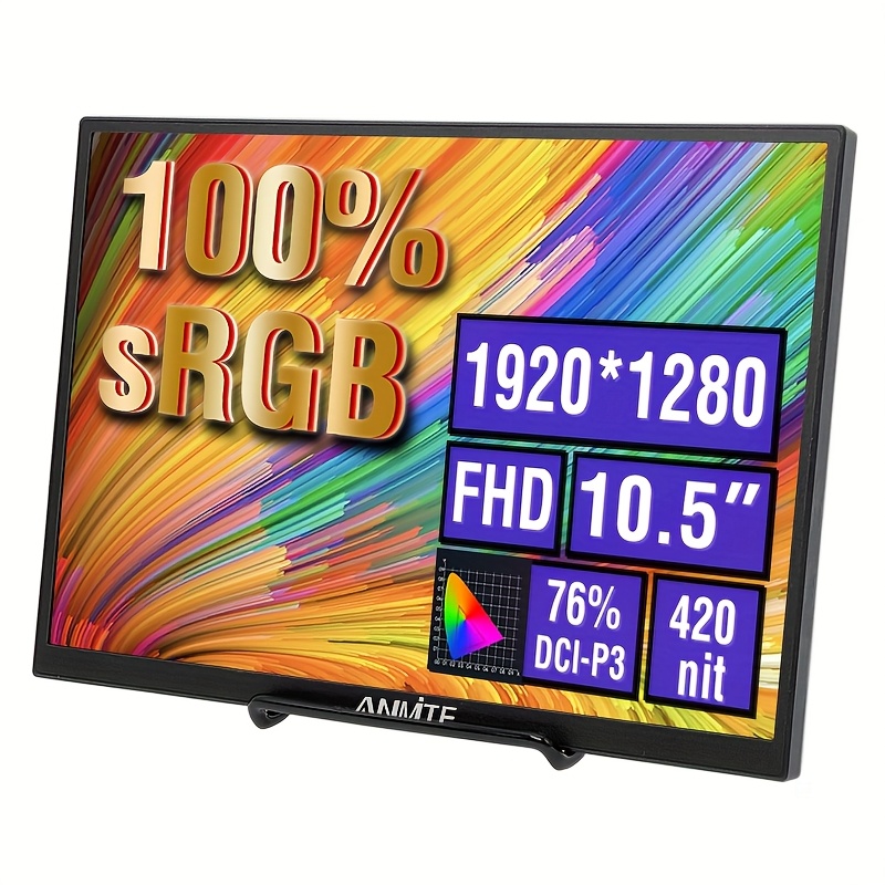 intehill モバイルモニター 10.5 T10PA 10.5 10.5ポータブルモニター