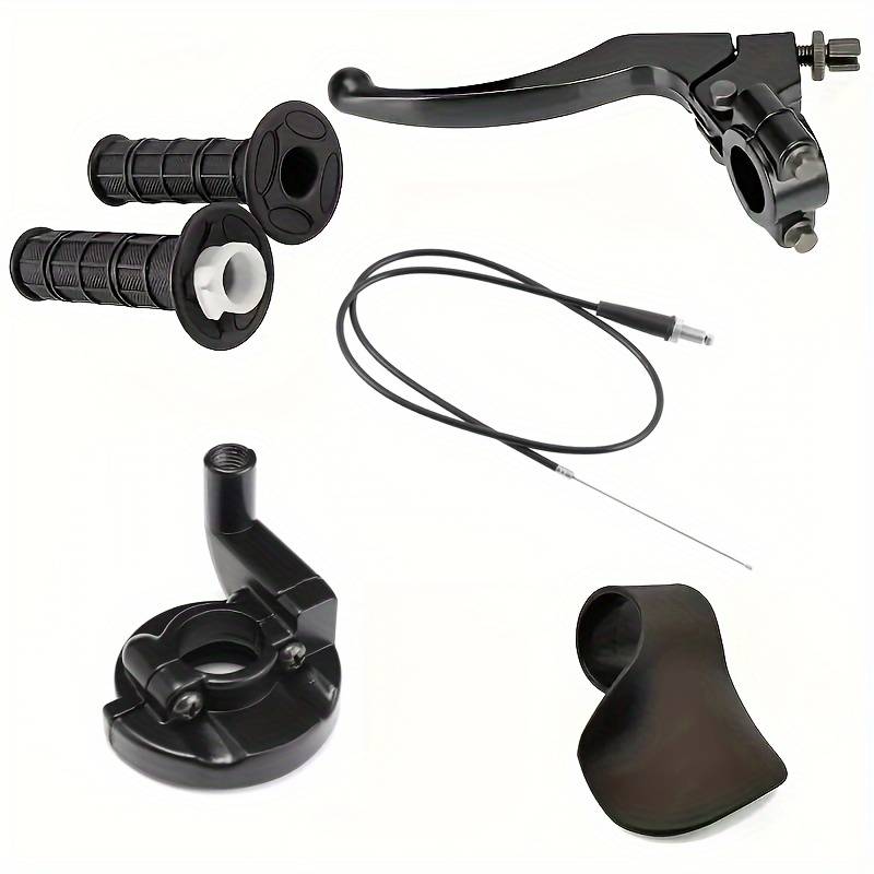 YOUYIN Universal Motorcycle Hand Grips & Throttle Tube – 7/8" (22mm) – Fits Kawasaki Ninja & More