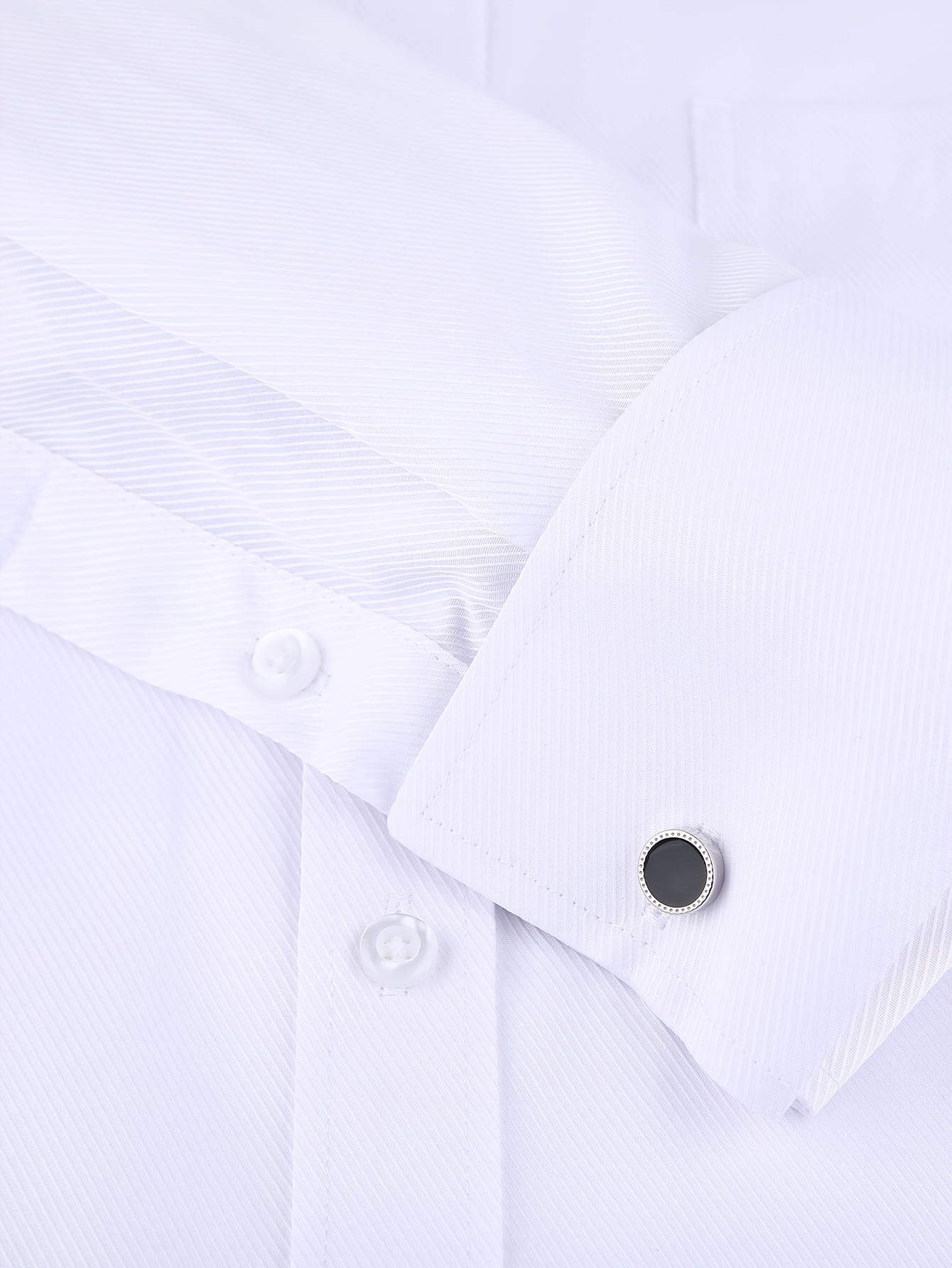 dillards dresses for women The White Fine Twill French Cuff Dress Shirt – Ledbury main image 0