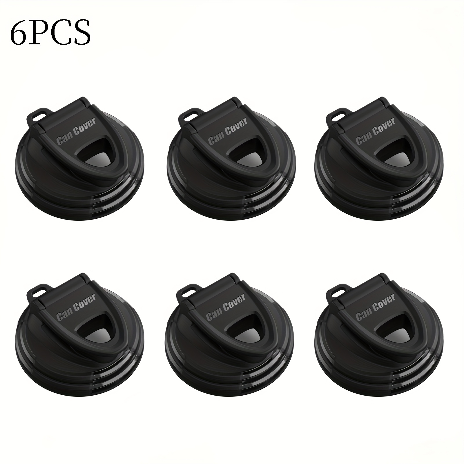Image of Drink Can Anti-spill Lids, Standard Size Suitable For Soda/beer/energy Drink Cans, Reusable Soda Can Lids, Spill-proof, Sealed, Easy To Remove, In Multiple Colors