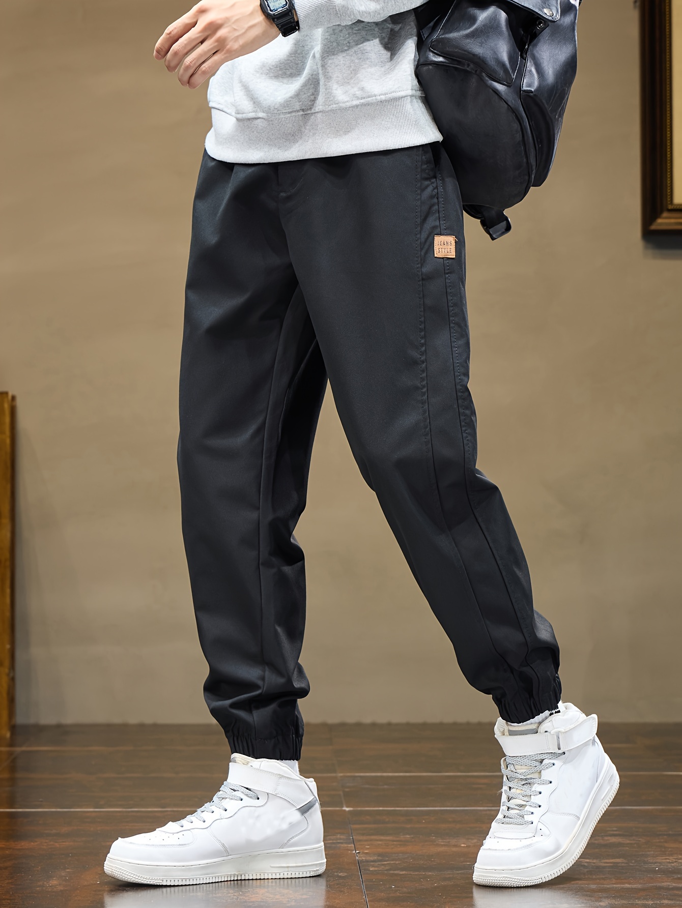 Men's Cago Sweatpants Open Bottom Hiking Jogge Sweatpants