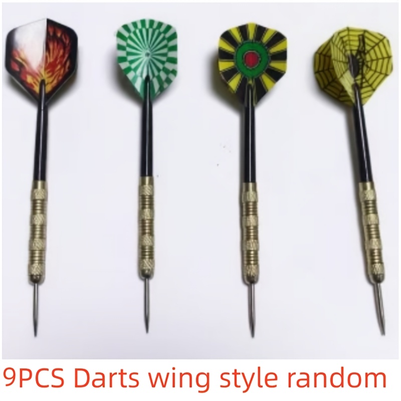 Professional 14g Tip Darts Set with Random Flight Colors