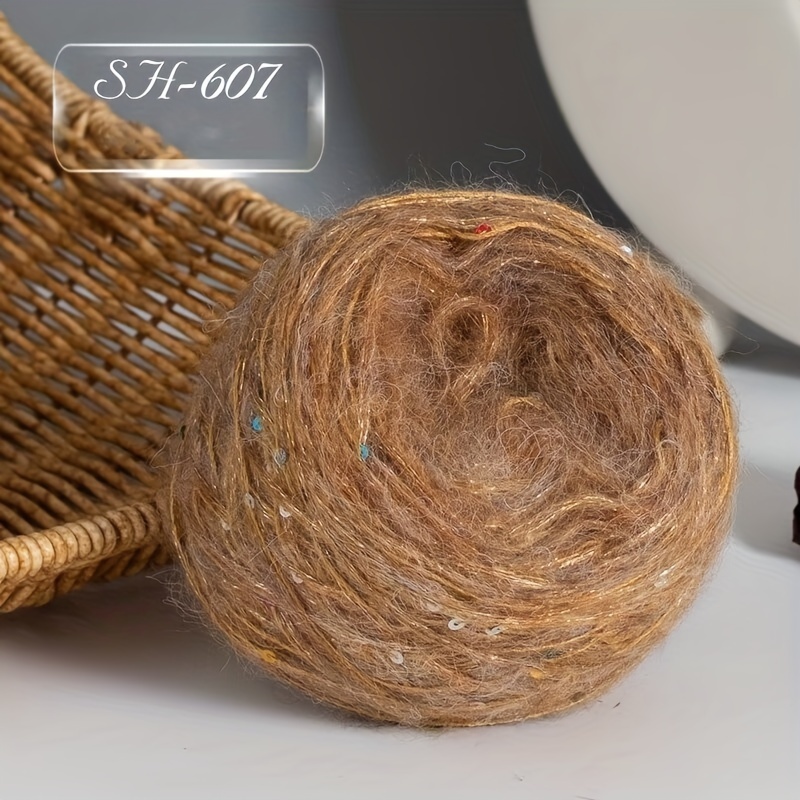 Fil à Effet Lurex Boules Laine Vintage - Marques Anny Blatt, Lalena, Schewe, 90m, Neuf