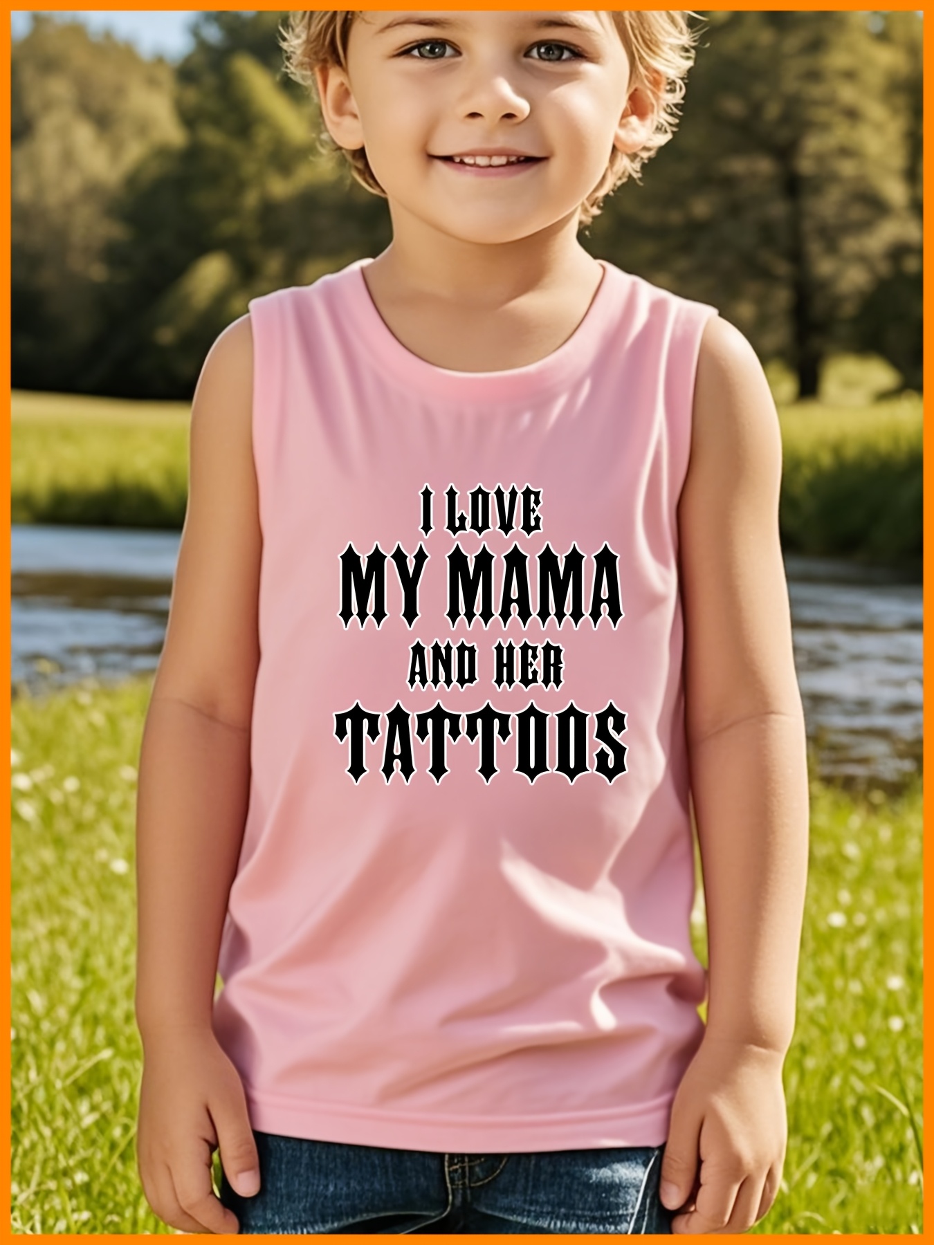 camisetas sin casuales niños estampado Temu Dominican Republic