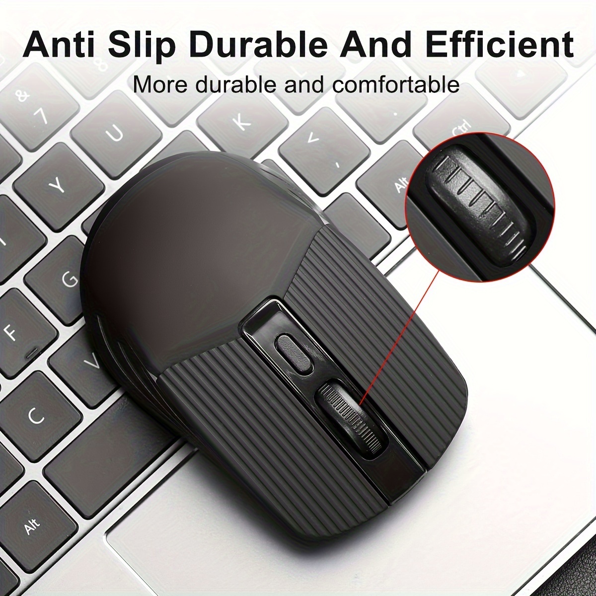 

Wireless Mouse Office Laptop 4d Button Office Mouse Dpi 3 Speed 1200/1600/3200 Usb Receiver Mobile Optical Wireless Mouse, Suitable For Laptops, Tablets, And Desktops