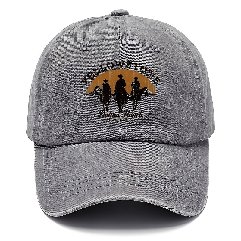 

Casquette de Baseball Vintage avec Imprimé du Ranch de , - Cadeau d'Anniversaire pour Papa, Chapeau de Protection Solaire Décontracté pour l'Extérieur, Parc de , Ranch