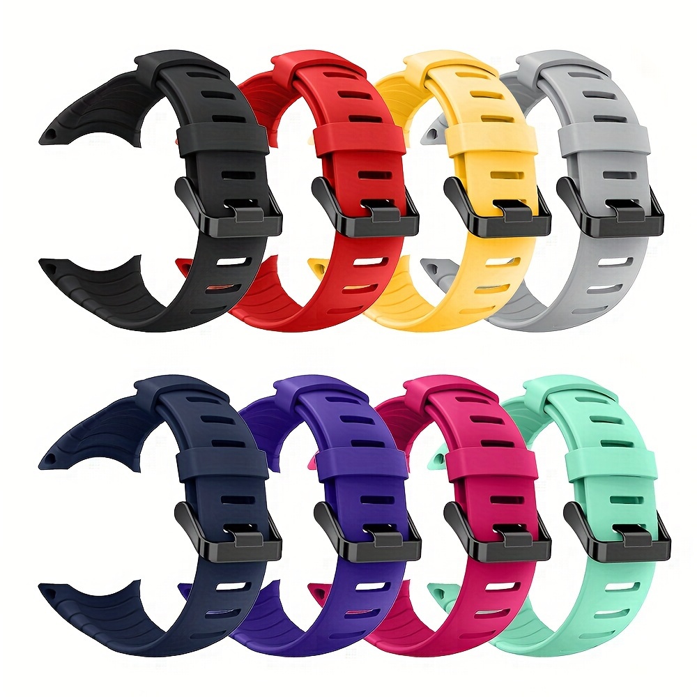 

Sangle en silicone pour sports de plein air pour bracelet de montre Suunto Core