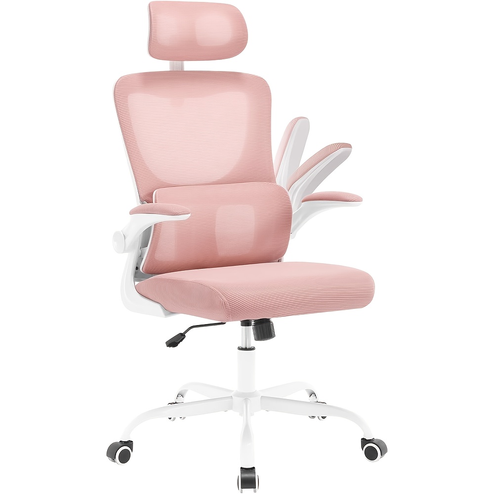 Ergonomic Office Chair With Adjustable Headrest And Tilted Backrest - Height Adjustable, Load Capacity 150kg - Ideal For Offices, Playrooms, Study Rooms