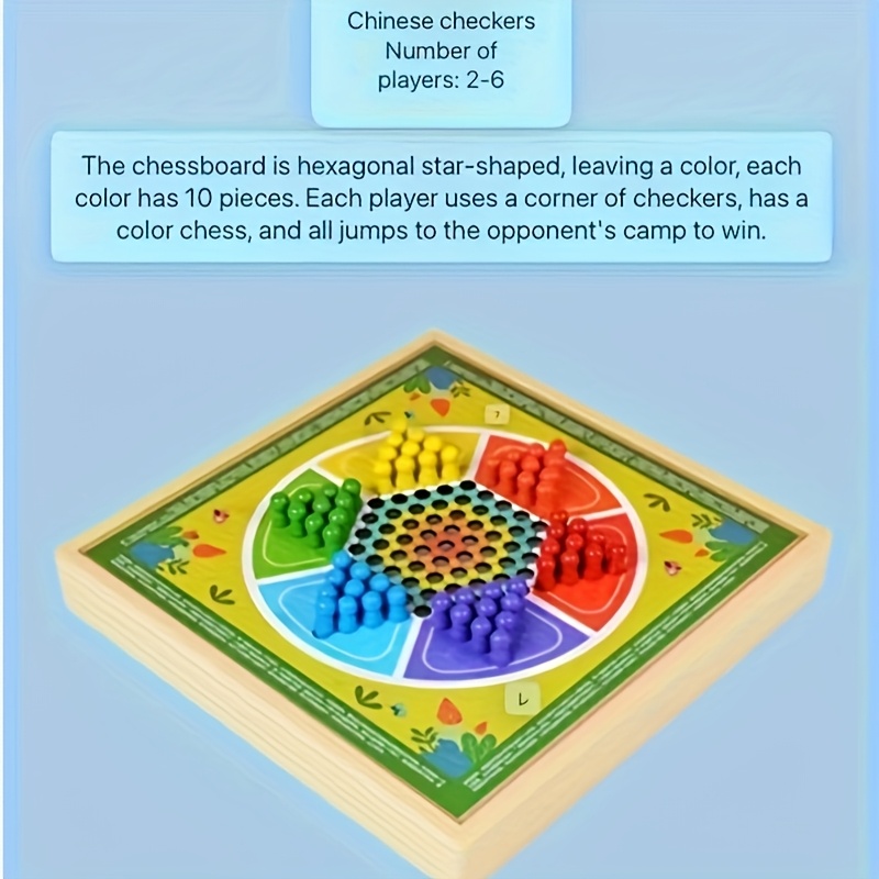 3in 1 Multi-function Chess, 3 Optional, Multi-function Chess Games, Chess, Checkers, Chess, Flying Chess, Checkers, Adventure Chess, All-round Board Games, Jigsaw Puzzles, Enhanced Emotions