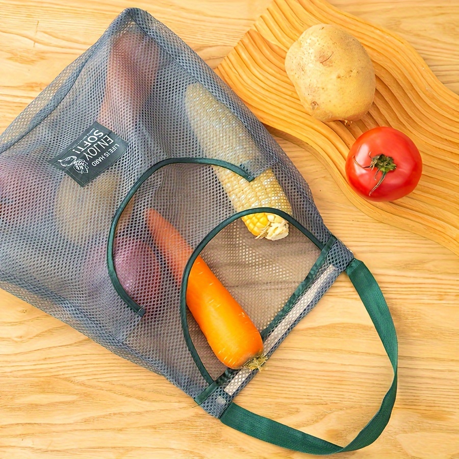 Cuisine grande capacité sac de rangement cuisine suspendue rangement  respirant sacs en filet pour oignon ail pommes de terre et tomates