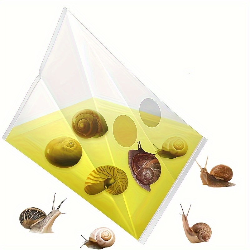 

Snail & Slug Trap Bags - Transparent, No-power Needed, Perfect For Garden & Vegetable Gardens