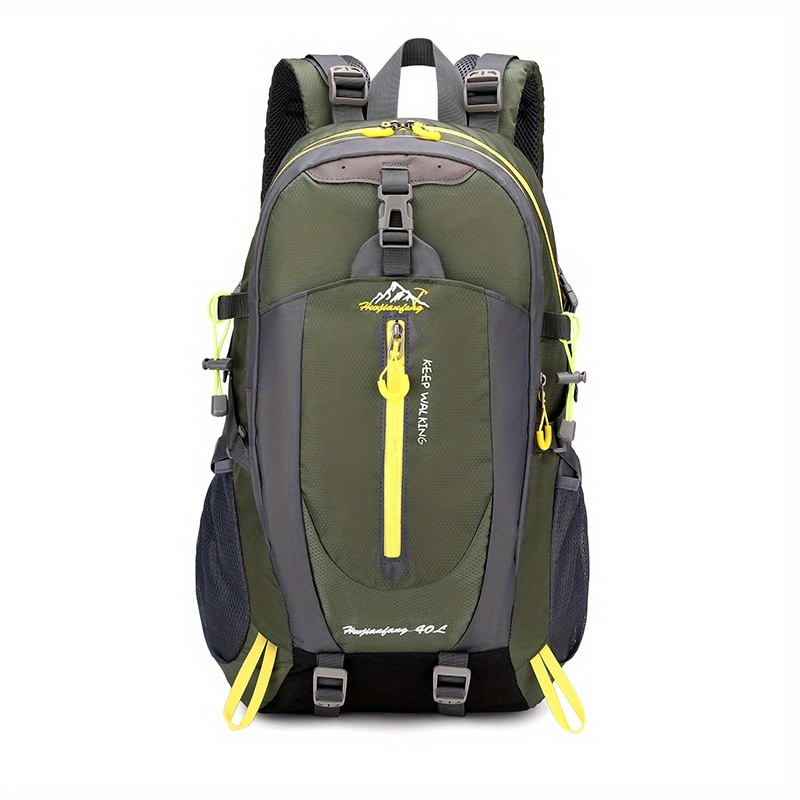 TEMU Multifunctional Casual Hiking Student 40l Travel Bag Backpack Men Women Climbing Riding Lightweight Lumbar Support New Outdoor Double Shoulder