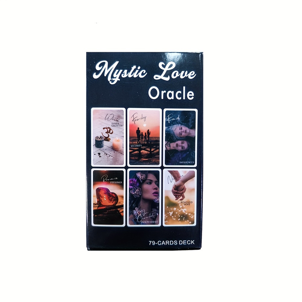 Mystic Love Oracle Cards Friendships Soul Connections 79 - Temu