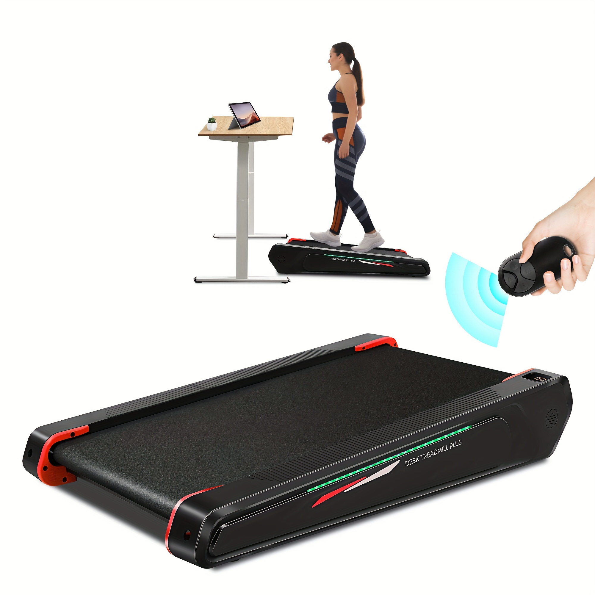 

For Small , Walking Pad 5% , Desk Treadmill 300 Lbs Portable For , State And