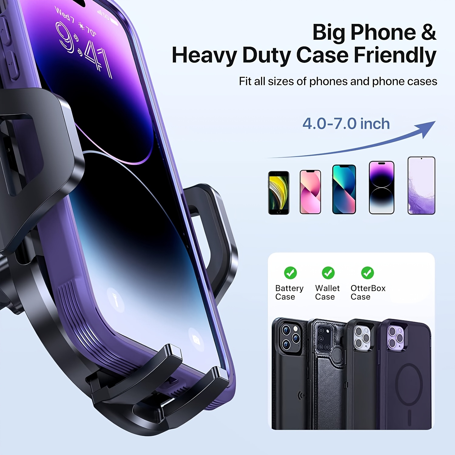 cup holder phone mount for in 1 car cup phone holder expander with 360 degree rotation cup phone holder for car compatible iphone samsung and all smartphones Product details 2