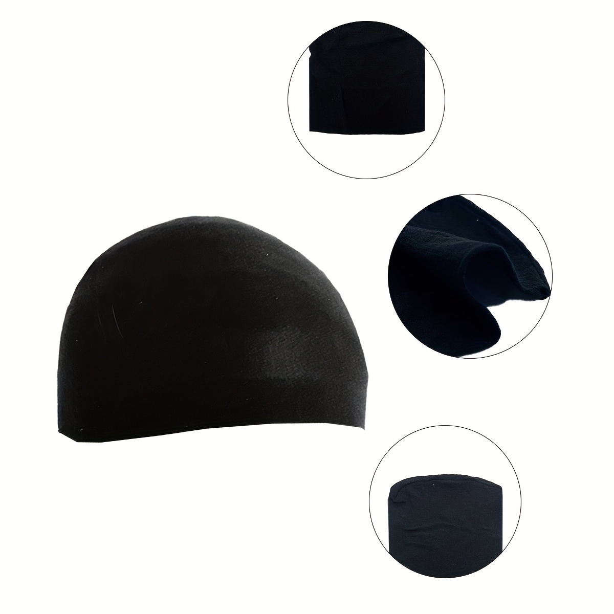 7pcs mens polyester skull caps knitted wave cap Temu