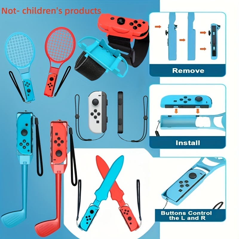 

For Switch10 In 1 Sports Accessories Sports Gaming Suit