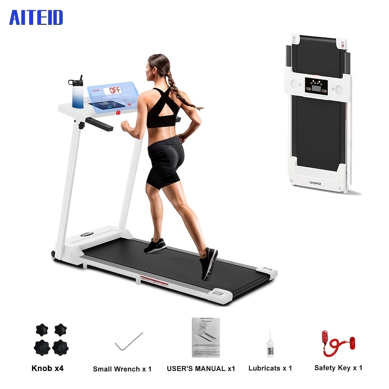 Home Electric Folding Treadmill Motor, LED Display, 3.0 Horsepower Silent Fitness Treadmill Exercise Trainer, for Walking, Running, Gym, Catering Specifically to The Fitness Needs Of Women.
