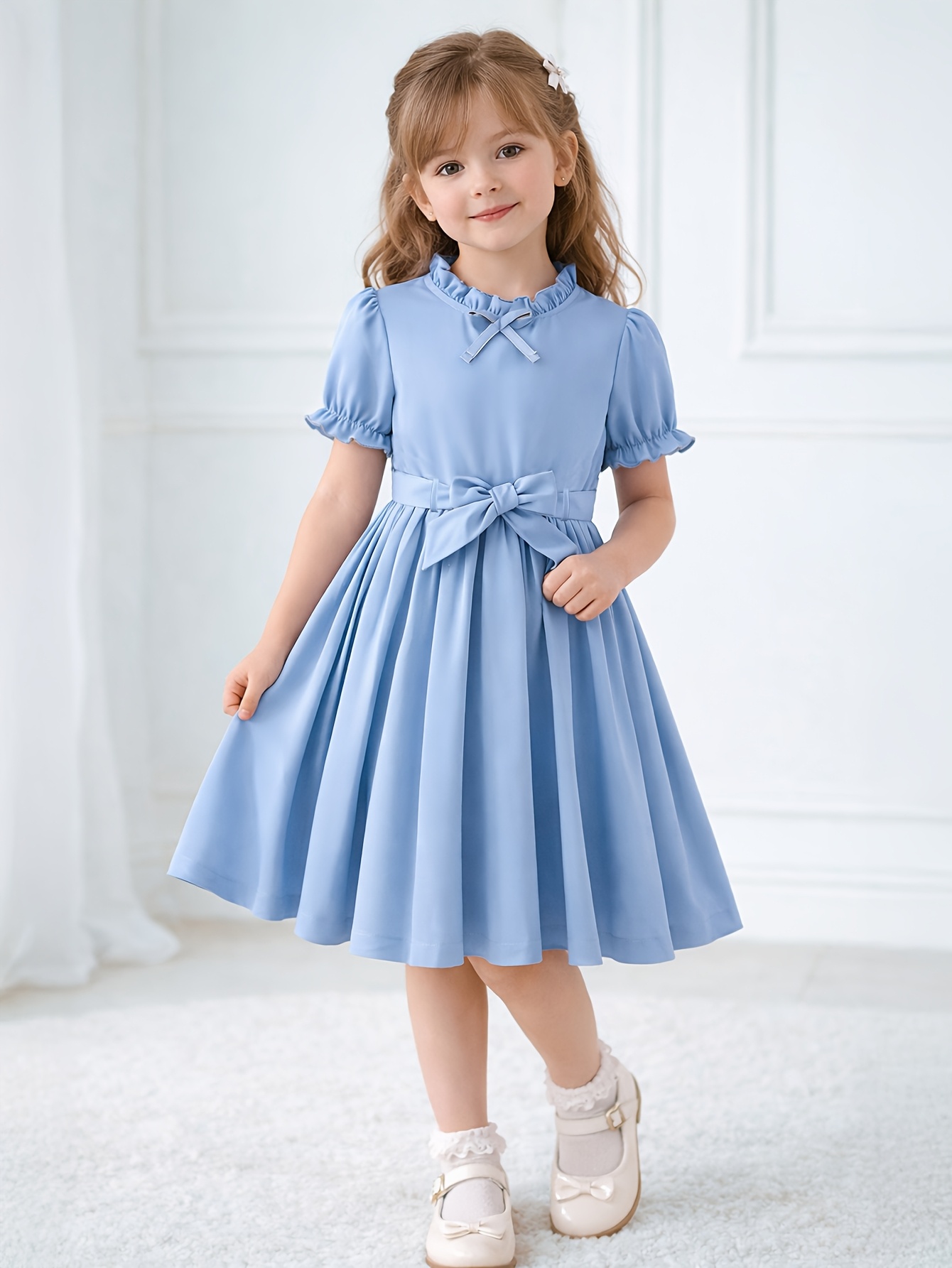 toddler girl collar dress sold on Temu United States