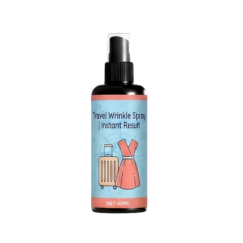 TEMU Portable Quick-action Wrinkle Remover Spray, Fast Removal Of Wrinkles, Gentle And Softening Fiber Spray, Lightweight Travel Spray, Suitable For