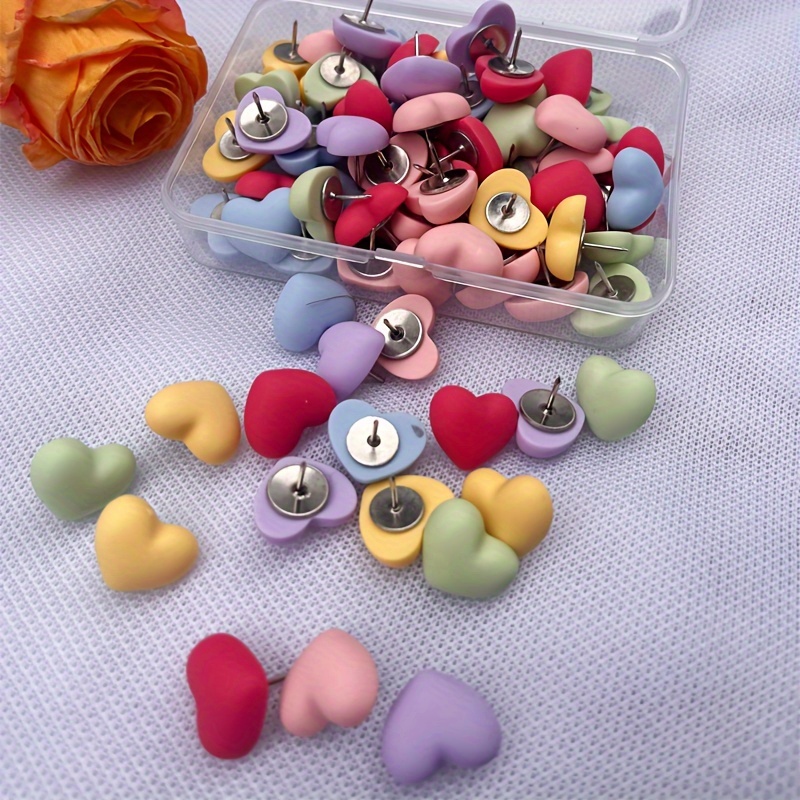 

25pcs Pattern Thumbtacks, - Pushpins, , And