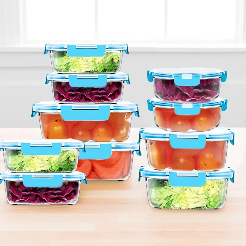 24pcs 12 glass bowls 12 lids glass food storage containers reusable coffee capsule storage boxes food storage bento boxes for refrigerators dishwashers   and camping kitchen gifts Product details 6