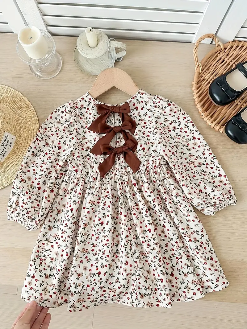 a cute casual long sleeve dress baby girls toddlers - Temu Oman a cute casual long sleeve dress baby girls toddlers - Temu Oman
