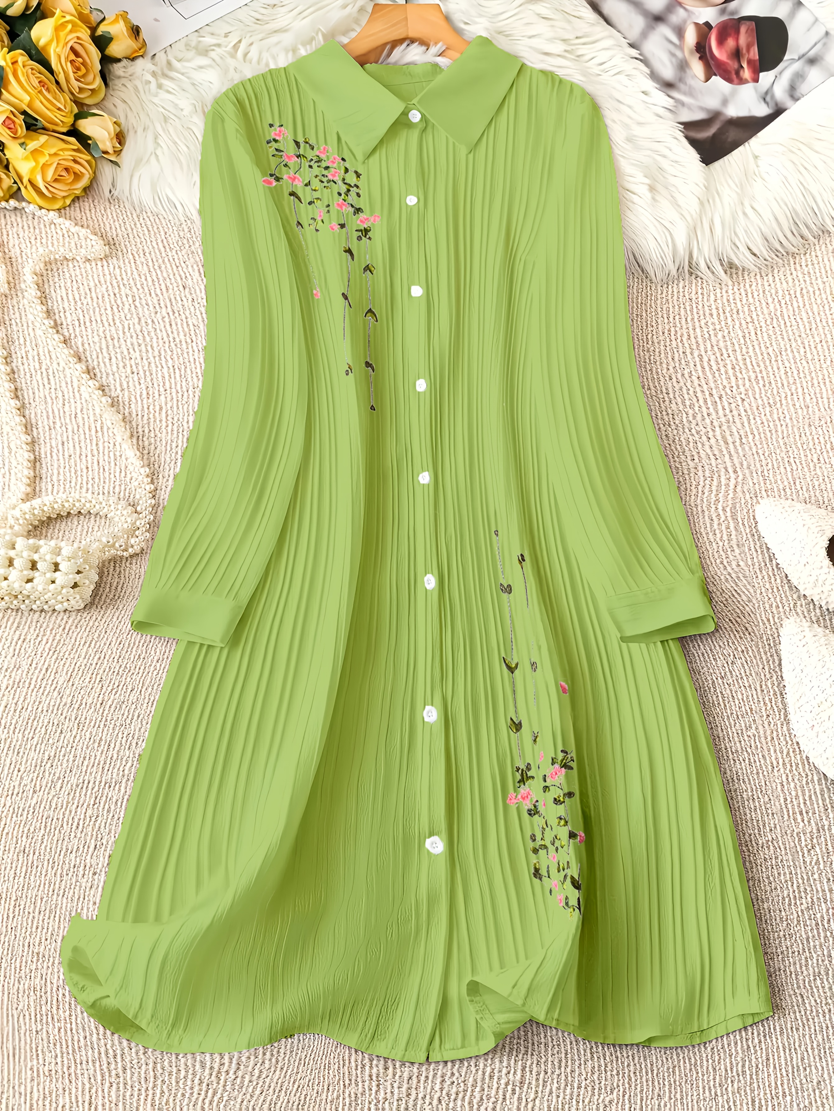 sachin and babi light blue dress Mango - Embroidered dress with side slits
