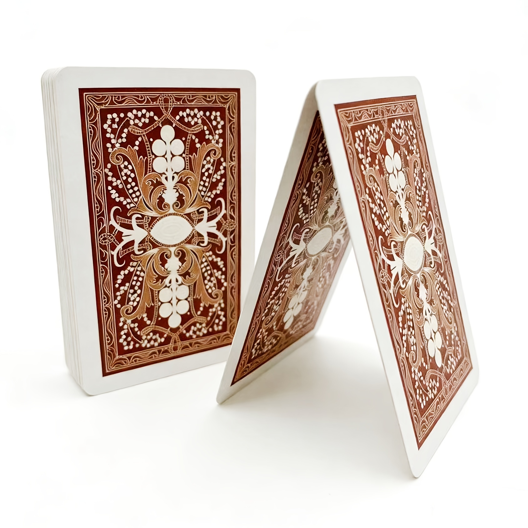 Image of Luxury Vintage Playing Cards Suitable For Poker, & - Elegant Deck With High- Paper, For Tournaments, Games, Gifts For - Design For &