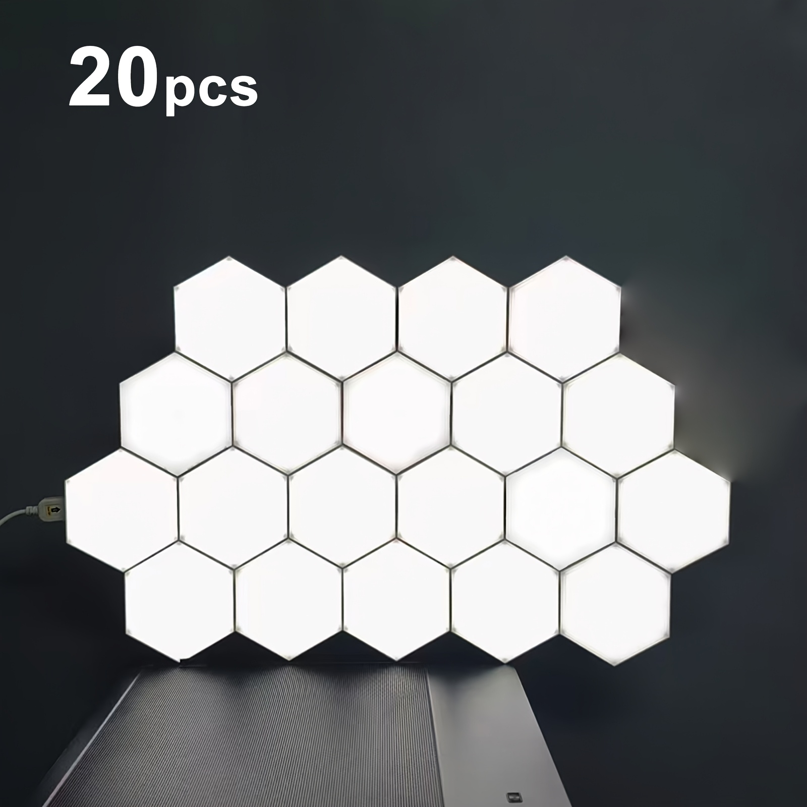 Smart LED Hexagonal Touch Light, DIY Splicing Light
