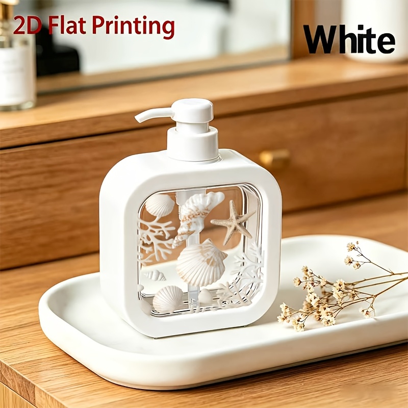 TEMU Flacon Pompe 15x10x5cm | Cadeau d'Été pour Évier, Convient pour Salle de Bain, Cuisine et Lavabo - Idéal pour Savon, Lavage des Mains, Gel