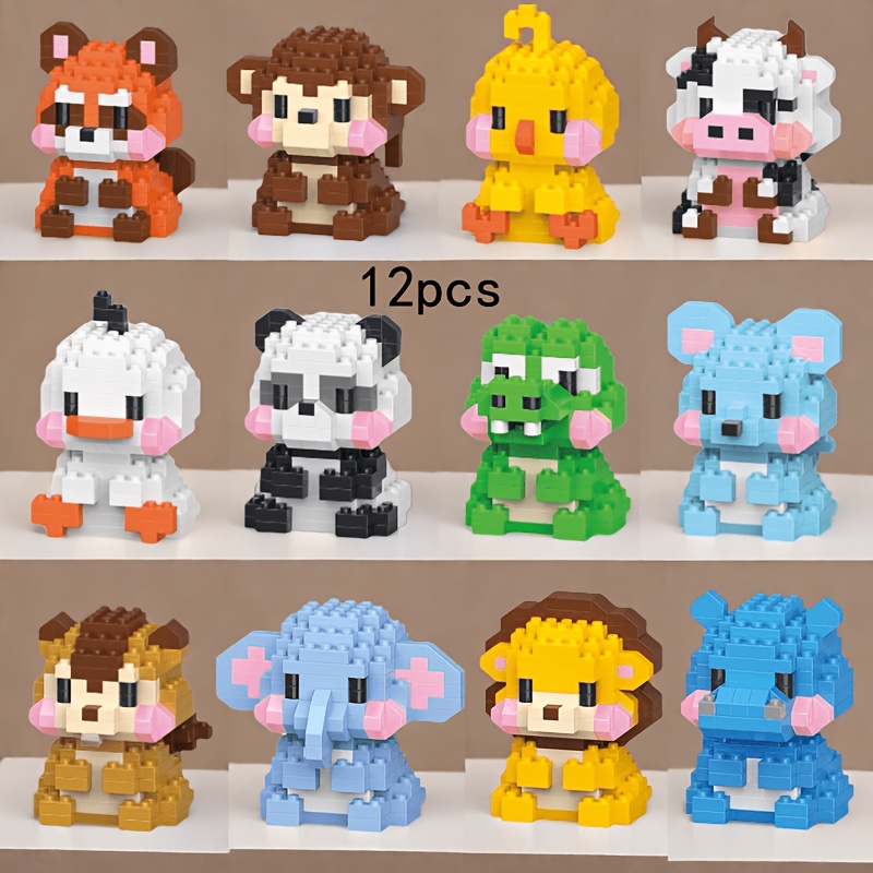 mini building blocks sold on Temu United States