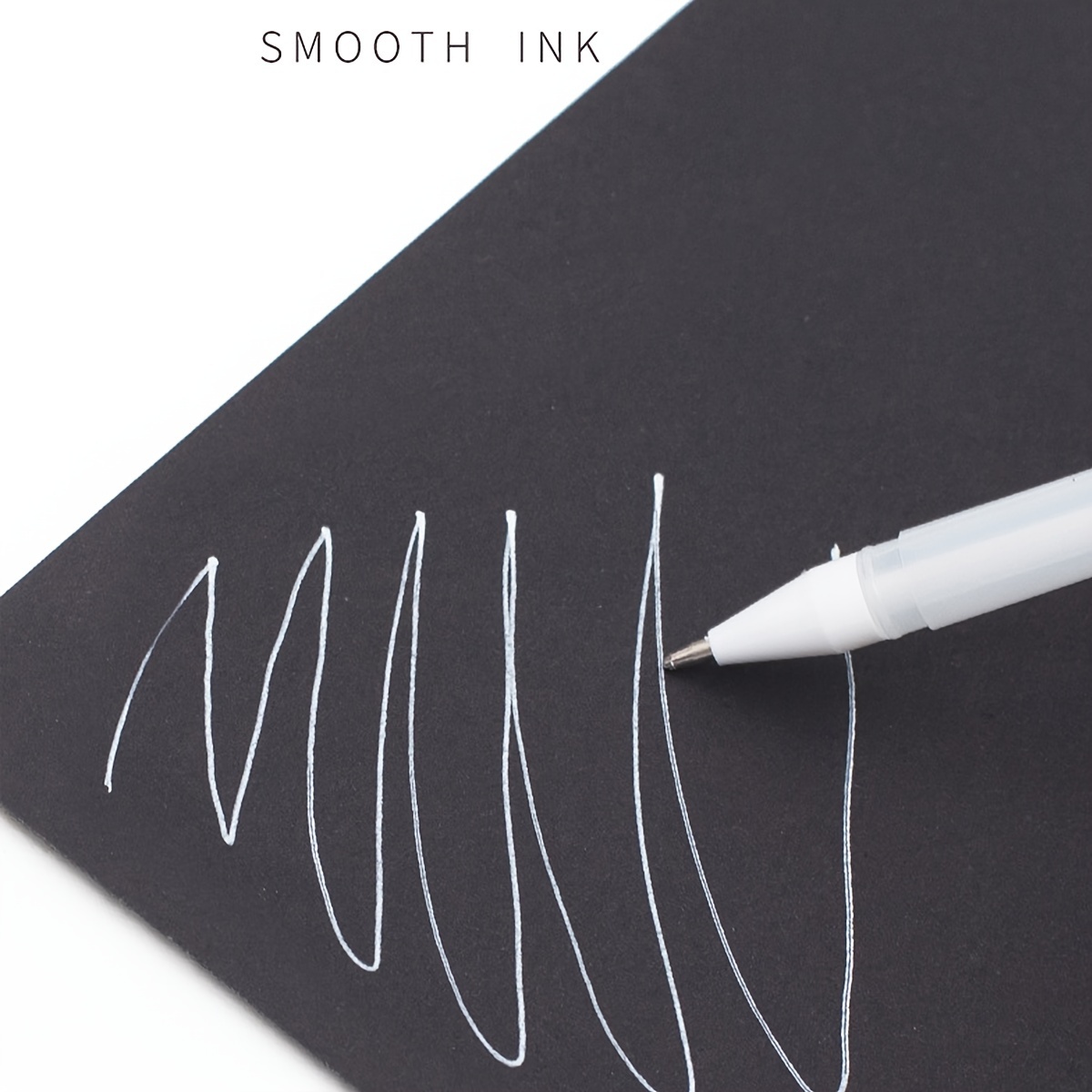Drawing White Ink Pen For Black Paper Best Gel Pens For Black