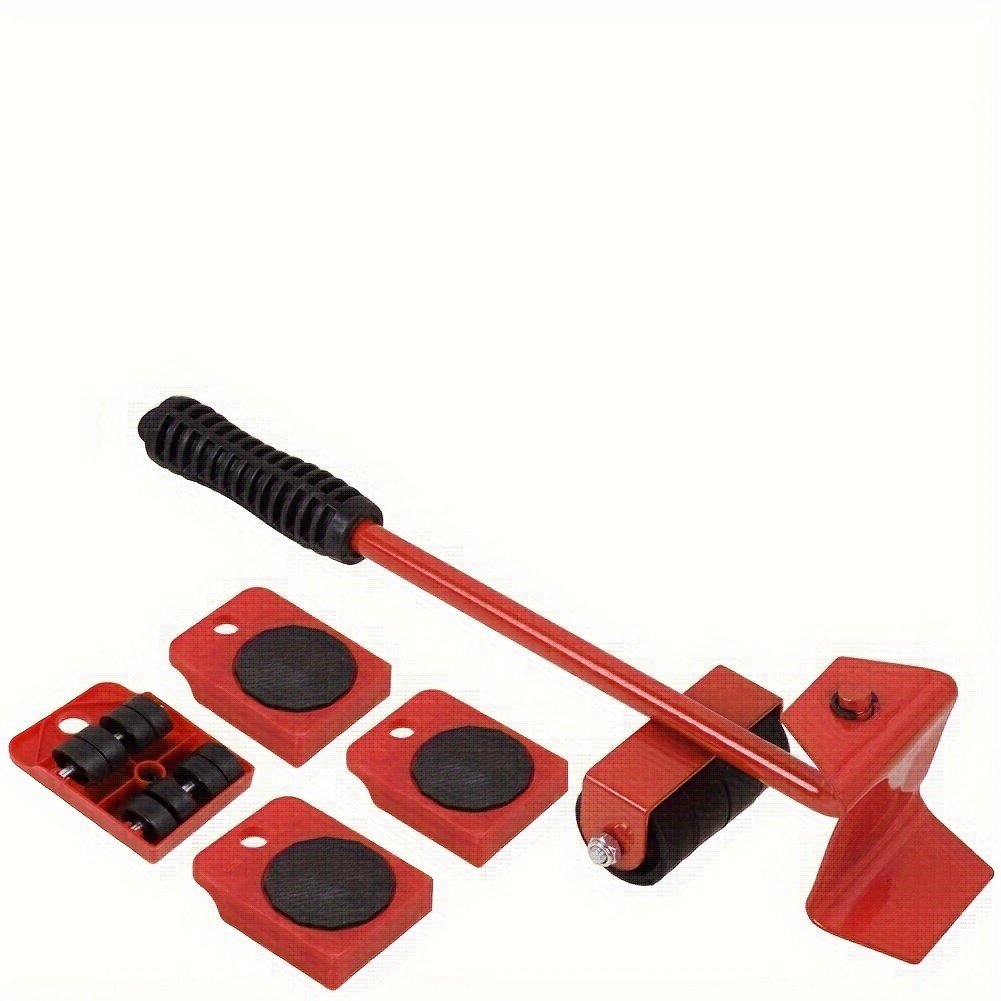 5/10pcs Furniture Transport Castors Furniture Transport Roller Set, Furniture Transport Roller Set, 4/8 Furniture Rollers + 1/2 Load Lifter, Ideal For Furniture Transport When Moving
