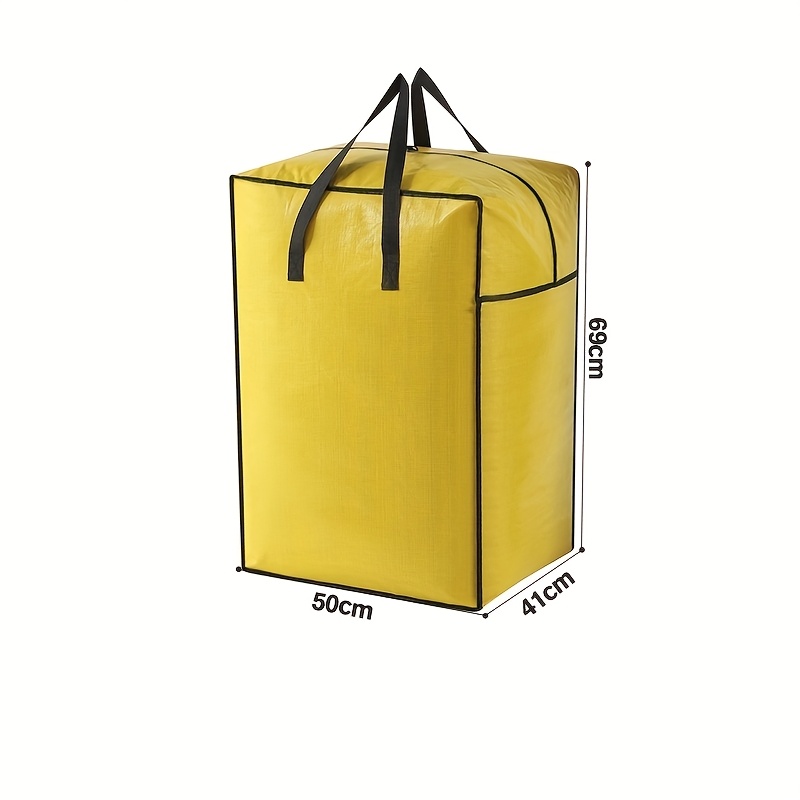 TEMU 1 stuk Extra Zware Verzendtas, 44,85 Gallon, 38,7 Gallon, 26,84 Gallon, Logistieke Pakketzak, Hoogcapaciteit Verhuiszak, Handdraagbare