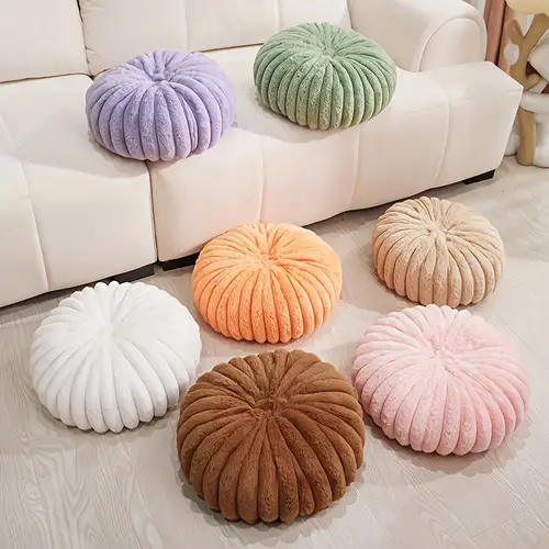 Sitting Rabbit Template round pillow sold on Temu Australia