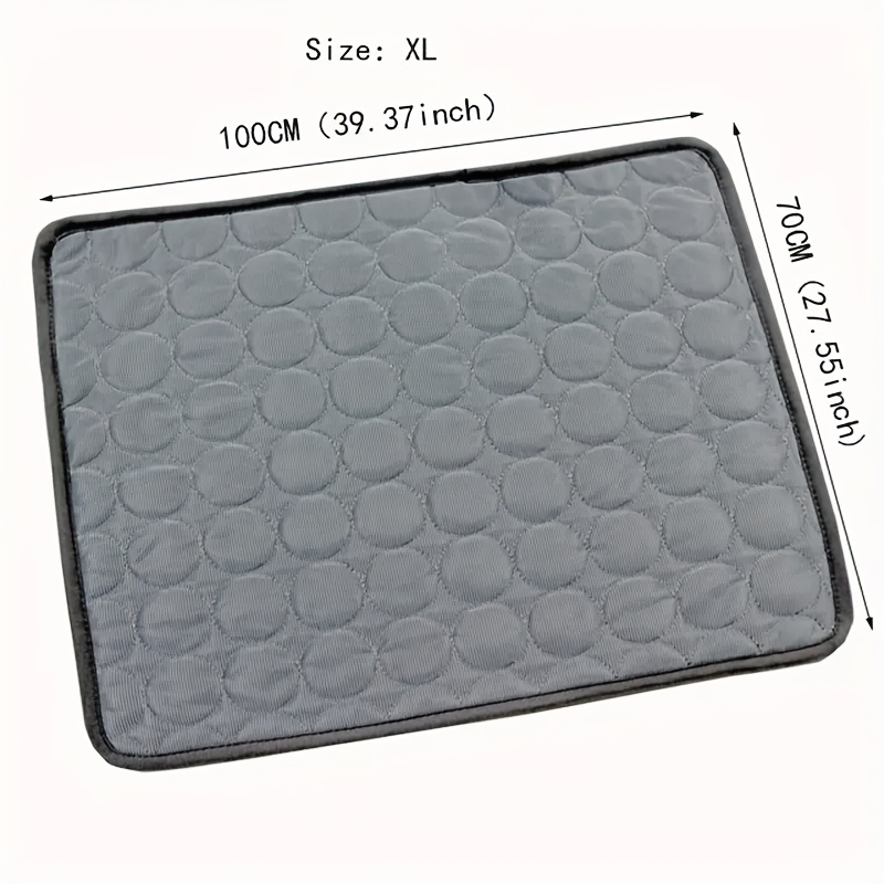 TEMU 1pc Pet Pad Suitable For Small And Medium-sized Dogs And Cats, Breathable Pet Bed, Summer Cooling Blanket