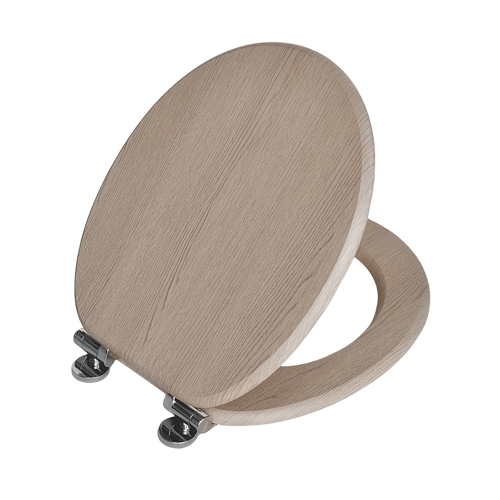 Toilet Featuring Automatic Lowering, An Mdf And Equipped With A Softclose Hinge