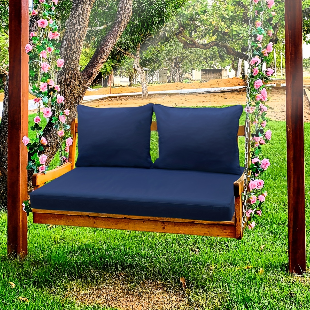CUSCINI per divani e sedie in rattan, set di cuscini da giardino per divani, sedie in rattan e vimini di bambù, per pouf, cuscini per patio esterno - Italia