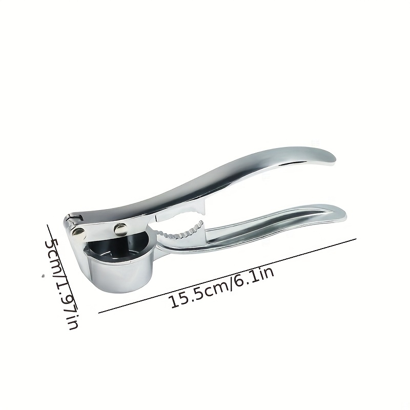 new garlic press and walnut cracker manual kitchen tools   and walnut peeling suitable for   and modern kitchens kitchen essentials stylish metal end durable kitchen utensils details 6
