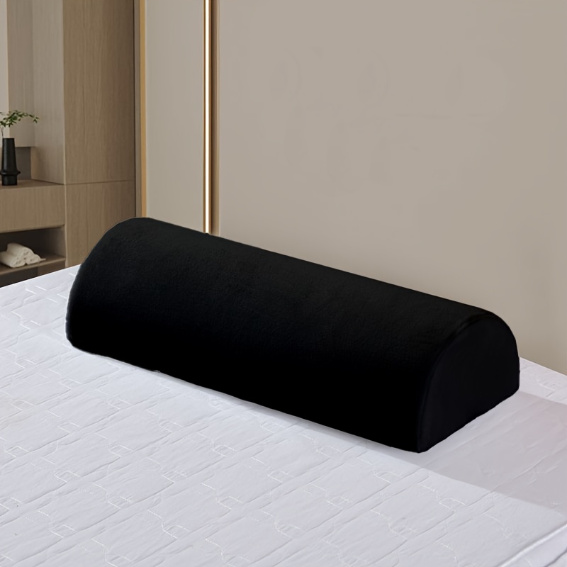 E-shop halbrundes Kissen, Fußkissen, Nackenkissen, Lendenkissen, Polster, Zierkissen, Zubehör für Sofa Kosmetikliege, Schaumstoffkern mit hoher